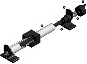 DryLin® SET EasyTube linear unit