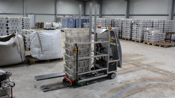 Automated guided vehicle system