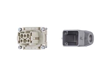 Harting connector set, socket design