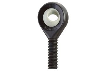Rod end bearing with male thread, KARM CL, spherical ball iglidur® J4, mm