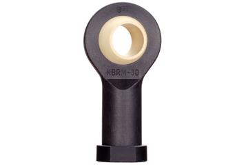 Rod end with female thread, KBLM, spherical ball iglidur® W300, mm