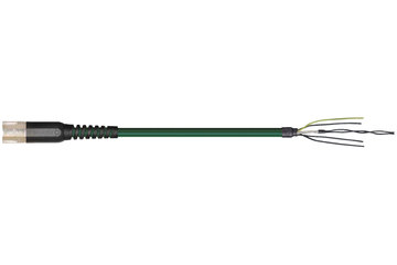 readycable® servo cable suitable for Allen Bradley 2090-CPBM7DF-14AFxx, base cable PVC 7.5 x d