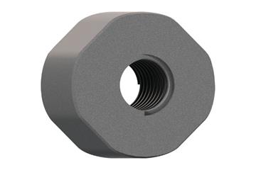 dryspin® injection-moulded lead screw nuts, cylindrical, trapezoidal thread: cut, E7SRM