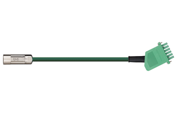 readycable® servo cable suitable for Danaher Motion 102580 (10 m), base cable, PVC 7.5 x d