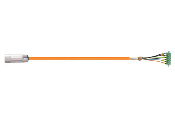 readycable® servo cable suitable for Danaher Motion 102580 (10 m), base cable, PVC 10 x d