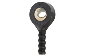 Rod end bearing with male thread, KALM igubal®, with stainless steel sleeve, spherical ball iglidur® W300, mm