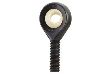 Rod end with male thread, KARM CL igubal®, spherical ball iglidur® W300, mm
