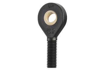 Rod end bearing with male thread, EALM igubal®, spherical ball iglidur® W300, mm