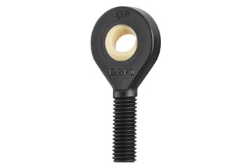Rod end bearing with male thread, EALM igubal®, spherical ball iglidur® J, mm