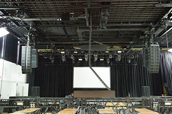 Mountford Hall Stage