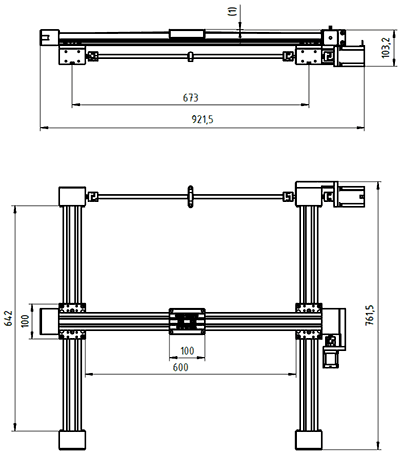 Room linear robot