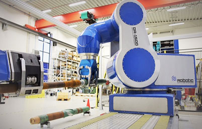 Robot for drilling platform