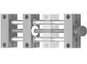 Adjustable lead screw module flexible