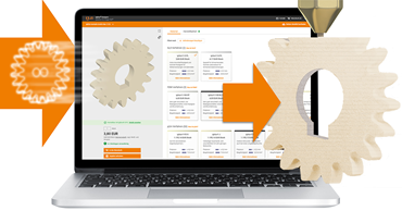 Order gear printed in 3D online