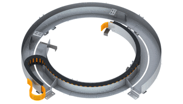 Offshore rotation system