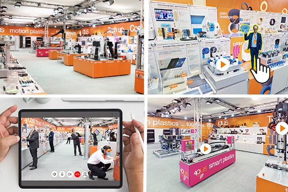 Virtual visit to igus trade show stand