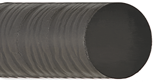 Antistatic bar stock for electrostatically discharging components