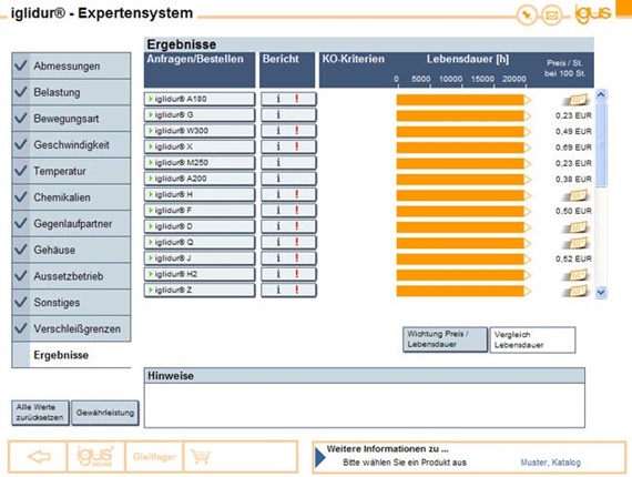 iglidur plain bearings expert