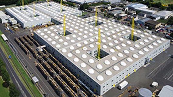 Current view of the extendable igus® factory, Cologne