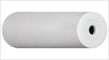 Sandblasted xiros® aluminium guide roller