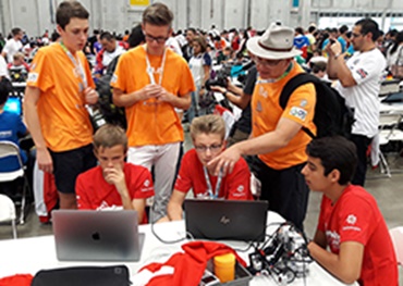 Robo TV helps Swiss team