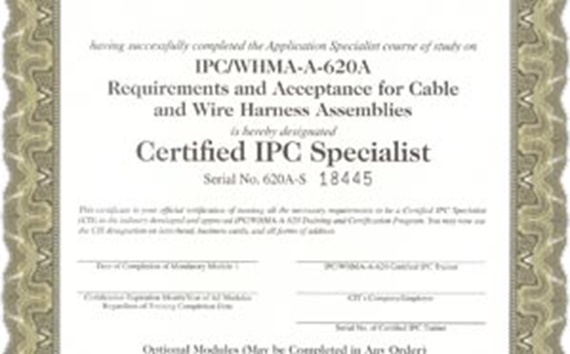 cerfication ipc